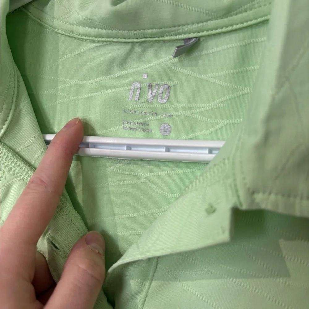🎉4/30$🎉 Nivo Green Tennis/Golf Polo - Size Large - Picture 2 of 3